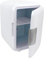 ⁦VVBNGVH Small refrigerator Portable Mini Refrigerator Car Refrigerator Cool Automatic Compressor Freezer(Pink)⁩ - الصورة ⁦3⁩