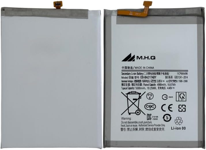 M.H.Q Battery Compatible With Sam A02 Sma022 Ebba217Aby Battery