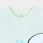 ⁦TRUCARE Girls Smurfs Kid's Girls Short Sleeves T-Shirt Western (pack of 1)⁩ - الصورة ⁦3⁩