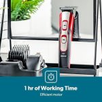 ⁦Geepas,GTR8724,11 In 1 Rechargeable Grooming Kit, Black And Blue⁩ - الصورة ⁦7⁩