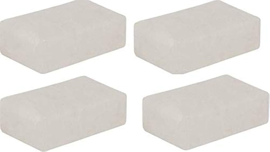 Lazybeee 4 Piece Alum Whole Piece Bar - Each 100 Gms - White Phitkari Blocks | Natural Alum Stones Fitkari Piece (Pack Of 4)