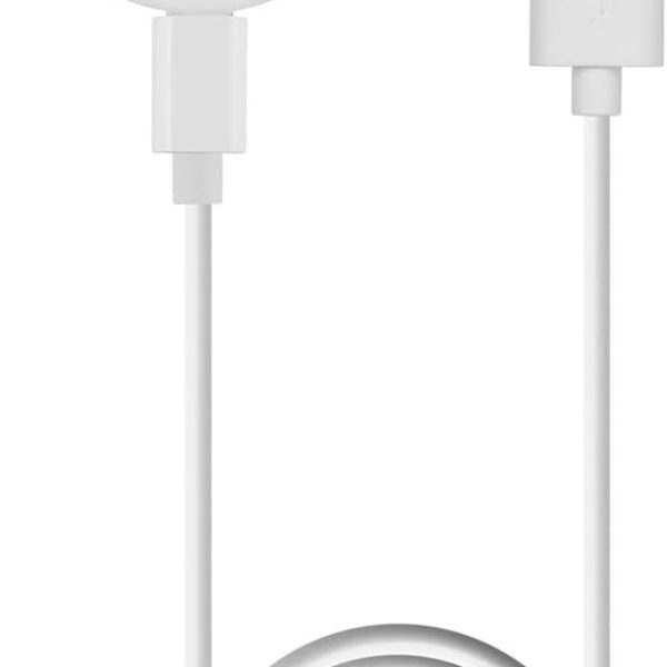 LENG KE Charger Compatible With Huawei GT, GT2, GT 2e, Honor Magic, Magic 2, GS Pro - 100cm USB Charging Cable for Watch (White)