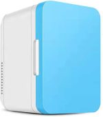 VVBNGVH Small refrigerator Car Small Refrigerator Vertical Dual-Use Portable Cooling Heating Refrigeration Dormitory Household Beauty Mini Refrigerator(C)