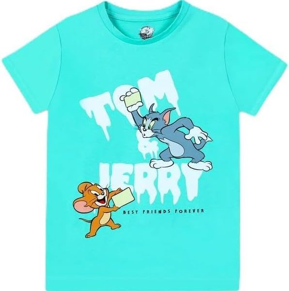 Trucare Warner Bros. Tom & Jerry Kids Girls Short Sleeves T-Shirt 2-3Yrs, 2-3 Years