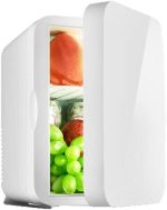 DDCVFREE Mini fridge Mini Fridge 13.5L Can Portable Personal Small Refrigerator Compact Cooler And Warmer For Food Bedroom Dorm Office Car