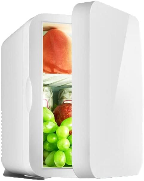 DDCVFREE Mini fridge Mini Fridge 13.5L Can Portable Personal Small Refrigerator Compact Cooler And Warmer For Food Bedroom Dorm Office Car