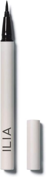 ILIA - Clean Line Liquid Liner | Non-Toxic, Vegan, Cruelty-Free, Quick Dry, Carbon Black-Free, + Water Resistant with Precision Tip (Black, 0.01 fl oz | 0.55 ml)