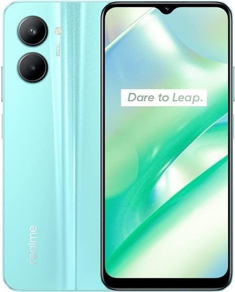 Realme C33 Dual-SIM 32GB ROM + 3GB RAM (GSM Only | No CDMA) Factory Unlocked 4G/LTE Smartphone (Aqua Blue) - International Version