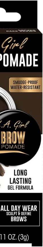 ⁦L.A. Girl Brow Pomade Long Lasting Gel Formula GBP364 Warm Brown, 3g⁩ - الصورة ⁦3⁩