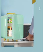 ⁦VVBNGVH Small refrigerator Household mini fridge refrigerator(White)⁩ - الصورة ⁦4⁩