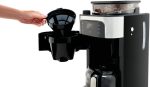 ⁦Kenwood Grind & Brew Coffee Maker with Built-in 220g Burr Grinder, 12-Cup Capacity, 1.5L Water Tank, 900W Power, Digital Touch Display – CMM40, Black/Metal⁩ - الصورة ⁦5⁩
