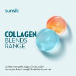 ⁦Sunsilk Collagen Blends Shampoo, for damaged hair, Out With Damage, Infused with Collagen + Niacinamide, 350ml⁩ - الصورة ⁦7⁩