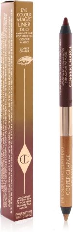 ⁦CHARLOTTE TILBURY Eye Color Magic Liner Duo COPPER CHARGE, Pencil⁩ - الصورة ⁦2⁩