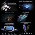 ⁦DOO.GEE S200 Rugged Phone, 12GB+256GB, Side Fingerprint, 6.72 inch Android 14, Dimensity 7050 Octa Core 2.6GHz, 5G, OTG, NFC, Dark Grey (Dark Grey)⁩ - الصورة ⁦5⁩