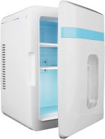 Avcbno Compact refrigerator 10L Car Home Auto Refrigerator Mini Fridges Portable Food Drink Freezer Cooler for Car Home Outdoor