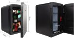 ⁦Avcbno Compact refrigerator 10L Mini Portable Cooling Warming Refrigerators Freezer Cooler Warmer For Home Office Outdoor Picnic Travel⁩ - الصورة ⁦4⁩