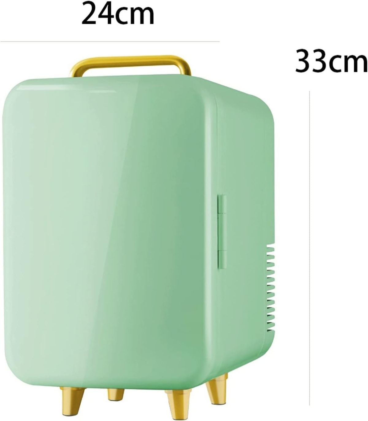 ⁦VVBNGVH Small refrigerator Household mini fridge refrigerator(White)⁩ - الصورة ⁦2⁩