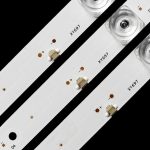 3Pcs 670mm TV Backlight for DE/X.P H39D8000Q M39D7000Q h39d7000g DM-LED39R201BT2 EX-39HT001B CC02385D671V07 385B 385E20 3X7 7S1P