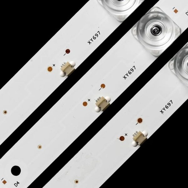 3Pcs 670mm TV Backlight for DE/X.P H39D8000Q M39D7000Q h39d7000g DM-LED39R201BT2 EX-39HT001B CC02385D671V07 385B 385E20 3X7 7S1P