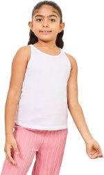Styli Girls Solid Binding Vest