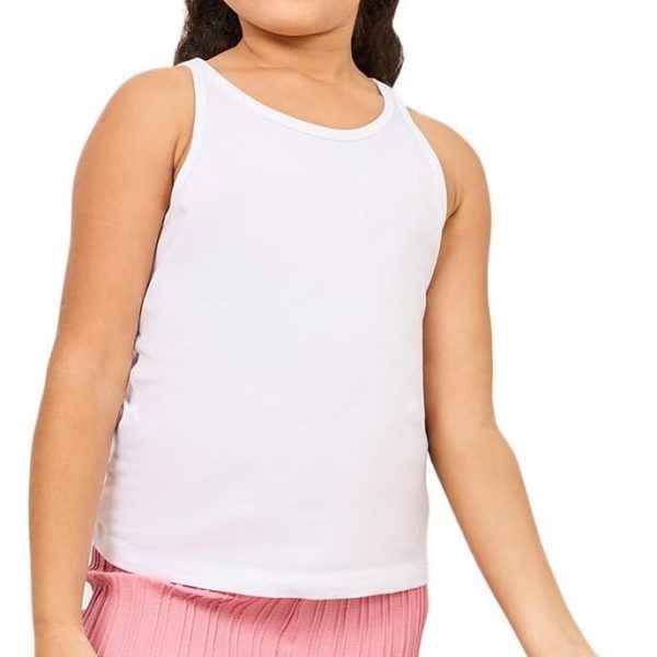 Styli Girls Solid Binding Vest