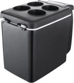 QBNZAXC Mini fridge 6 Liter Car Mini Refrigerator Lightweight Dual-Use Insulated Cooler Box Container Semiconductor Car Refrigerator Ice Box