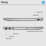⁦HP 15.6 inch Touchscreen Laptop, Intel Core 5 120U (Beats i7-1355U) 10-Core CPU, 32GB RAM, 1TB SSD, WiFi 6, Webcam, KeyPad, HDMI, USB-C, PDG HDMI Cable, US Version KB, Win 11 Pro⁩ - الصورة ⁦6⁩