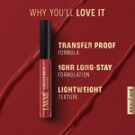 ⁦LAKMÉ Forever Matte Liquid Lip Colour, Pink Punch, 5.6 ml⁩ - الصورة ⁦6⁩