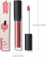 ⁦NALACAL 12-Color Cream Texture Lipstick Set 2024 - Long-Lasting, Non-Stick, Moisturizing Velvet Lip Gloss - Non-Fading, Glossy Lip Stains for Women and Girls (#02, 6ml/0.2fl oz)⁩ - الصورة ⁦6⁩