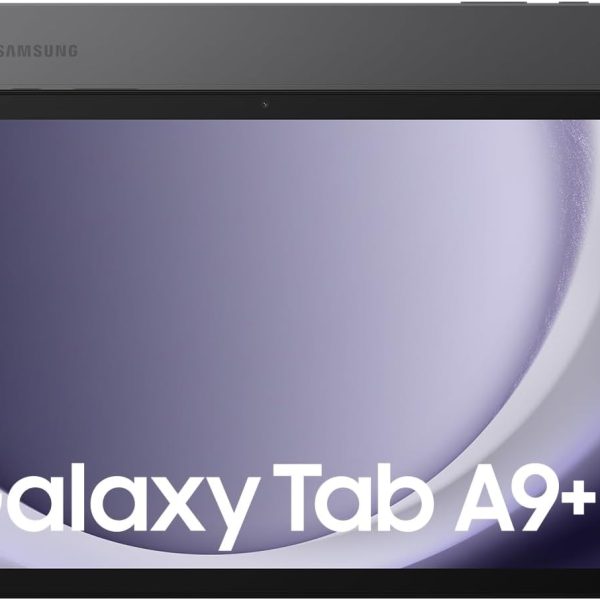 Samsung Galaxy Tab A9+ 5G Android Tablet, 8GB RAM, 128GB Storage, Graphite (KSA Version)