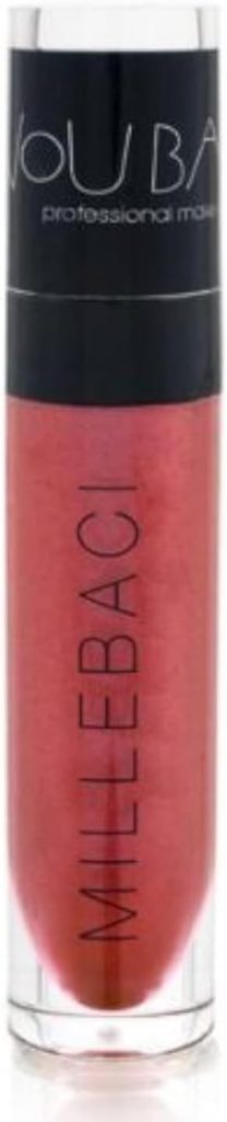 Nouba Millebaci Long Lasting Liquid Lipstick Coral, Lustrous Moisturizing Creamy Formula with Intense Color Pigment High Impact Makeup Lip Color Stick Balm For Women (Color 11)