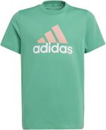 adidas Unisex Child Essentials Two-Color Big Logo Cotton T-Shirt