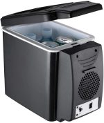 QBNZAXC Mini fridge 12V Refrigerator Freezer Heater 6L Mini Car Fridge Cooler & Warmer Portable Fridge Icebox Travel Refrigerator Car Accessories