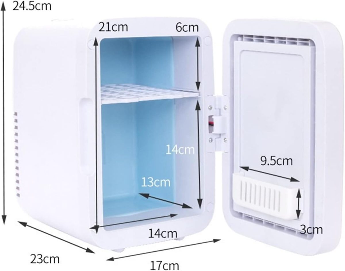 ⁦VVBNGVH Small refrigerator Refrigerator 12V Compressor Portable Freezer Cooler Fridge Quick Refrigeration Travel Outdoor Picnic⁩ - الصورة ⁦2⁩