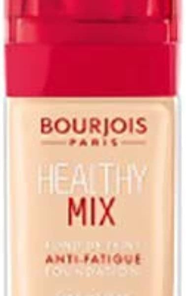 Bourjois Paris Healthy Mix Anti Fatigue Foundation - 30ml, 51 Light Vanilla