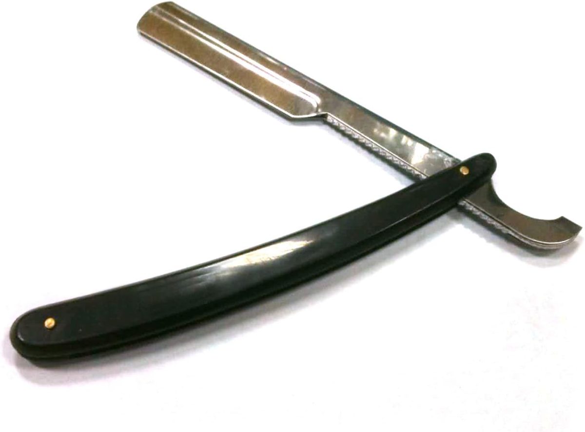 ⁦Sedef Plastic Handle Straight Razor Used with Replaceable Blade (Pack of 2)⁩ - الصورة ⁦2⁩