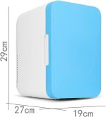 ⁦VVBNGVH Small refrigerator 8L Auto Mini Refrigerator Mini Fridges Freezer Cooler Heater Keep Warm Fresh for Car Home(C)⁩ - الصورة ⁦3⁩