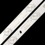 ⁦TILLOJJ 3Pcs/set 32inch LED Backlight TV Strip for T/C.L 32'' 9+8led LED32A700 MTV-3223LW 32EU3100 LD32U3100 LE32MXF5 LED315D9 MTV-3223LW⁩ - الصورة ⁦2⁩