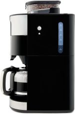 ⁦Kenwood Grind & Brew Coffee Maker with Built-in 220g Burr Grinder, 12-Cup Capacity, 1.5L Water Tank, 900W Power, Digital Touch Display – CMM40, Black/Metal⁩ - الصورة ⁦3⁩