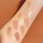 ⁦SYOSI 10 Colors Eyeshadow Palette, Matte and Glitter and Shimmer Eyeshadow Korean Makeup, Long Lasting Blendable Shades, Naturing-Looking, Waterproof Cool Eye Shadow Makeup Palette⁩ - الصورة ⁦2⁩