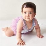 ⁦Julysand Baby Girls One-Piece Sparkly Sequins Mermaid Fish Scale Ruffles Swimsuit Swimwear Bathingsuit⁩ - الصورة ⁦5⁩