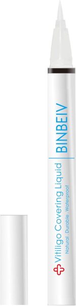BINBEIV Vitiligo Cosmetic Camouflage Liqui, Cover appearance of Skin Depigmentation, Natural-Durable-Waterproof, Makeup Cover Waterproof, Used on face, hands and body