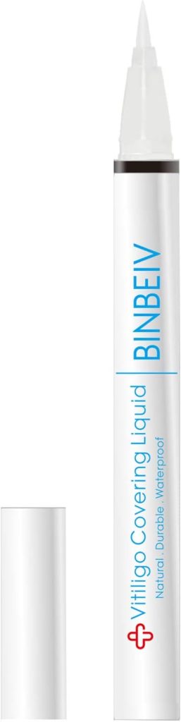 BINBEIV Vitiligo Cosmetic Camouflage Liqui, Cover appearance of Skin Depigmentation, Natural-Durable-Waterproof, Makeup Cover Waterproof, Used on face, hands and body