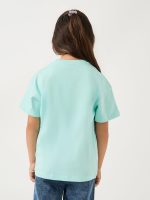 ⁦Styli Girls Over Size Snoopy T-Shirt⁩ - الصورة ⁦5⁩