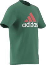 ⁦adidas Unisex Child Essentials Two-Color Big Logo Cotton T-Shirt⁩ - الصورة ⁦8⁩