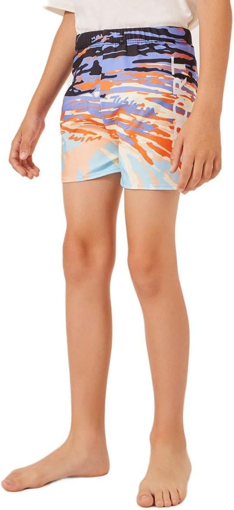 Styli Boys All-Over Printed Elasticated Waistband Swim Shorts