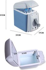⁦DDCVFREE Mini fridge Mini Car Refrigerator Car Refrigerator Coole⁩ - الصورة ⁦2⁩