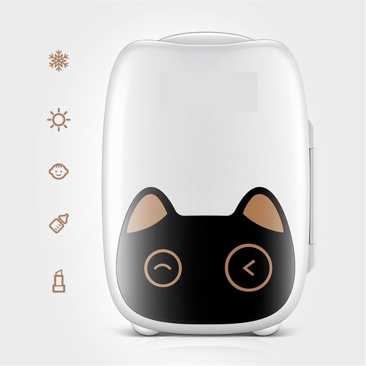 ⁦Avcbno Compact refrigerator Dual-Use Refrigerators 6L Low Noise Refrigerators Freezer Cooling Heating Box Fridge⁩ - الصورة ⁦2⁩