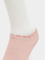 ⁦Styli Girls Set Of 10 - Scallop Edge Ankle Socks⁩ - الصورة ⁦6⁩