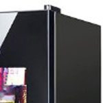 ⁦Avcbno Wine cooler 62L Refrigerator Cold Storage Fridge Wine Glass Transparent Door Drink Tea Degree C Food Sample Cabinetn⁩ - الصورة ⁦3⁩